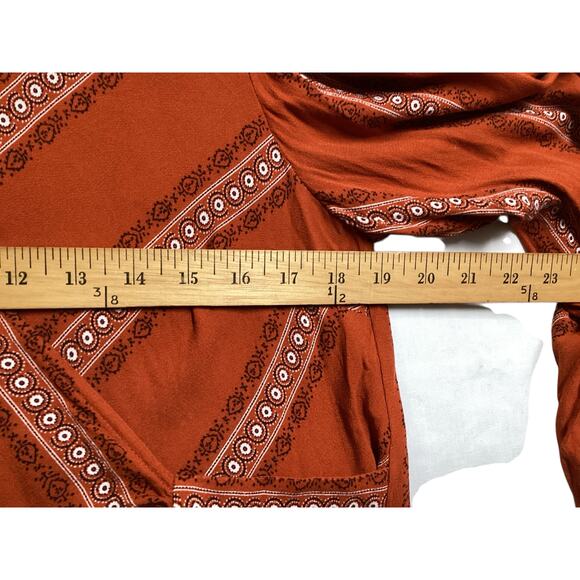 Maeve by Anthropologie Nora Surplice Blouse Size M - Picture 5 of 8